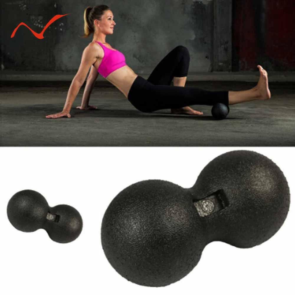 EPP Fitness Peanut Massage Ball Fascia Massager Roller High Density Lightweight Ball Pilates Yoga Gym Relax Exercise Equipment