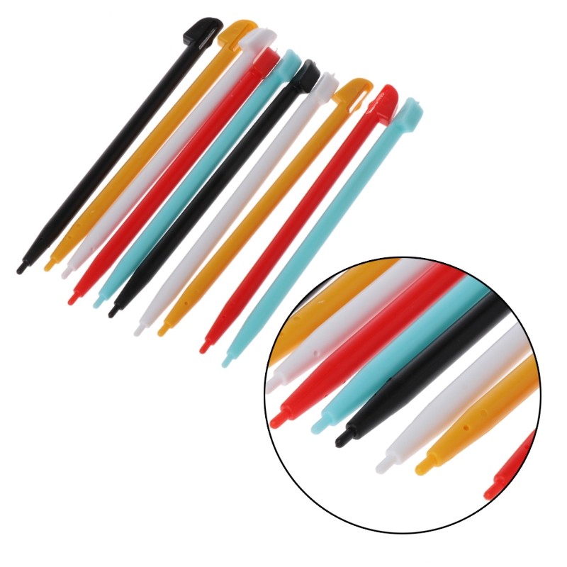 10Pcs Stylish Color Touch Stylus Pen for Nintendo Wii U WIIU GamePad Console