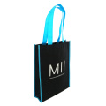 Wholesales 500pcs/lot Low MOQ Cheap Price Promotional Non Woven Shopping Carrier Bag with Thick Handle for Trade Show Giveaway