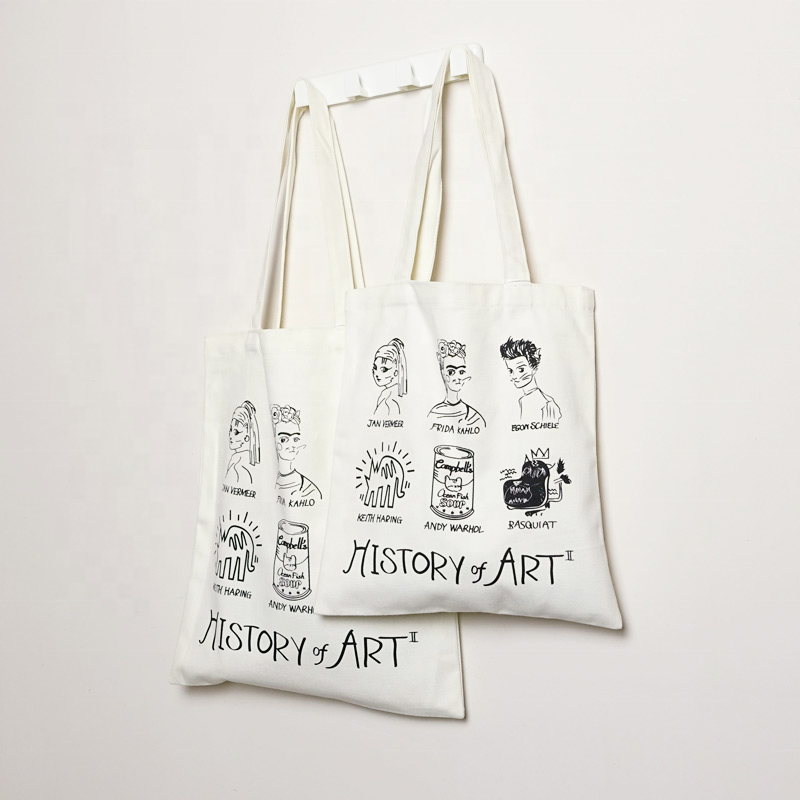 cotton tote shopping bag