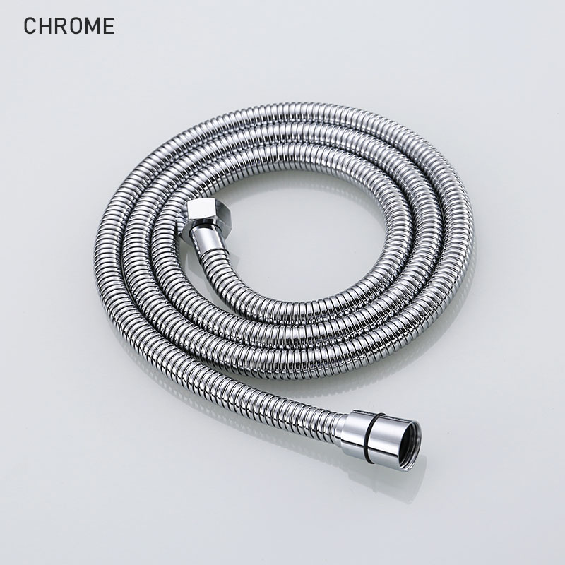 1.5m Stainless Steel Shower Flexible Tubing Hoses Bathroom Accessories Bathroom Plumbing Hose Chrome/Black/Gold/Rose Gold