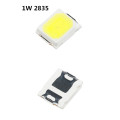 110PCS SMD LED 2835 3030 5730 Chips 0.5W 1W 3V 6V 9V 18V 30V beads light White 130LM Surface Mount PCB Light Emitting Diode Lamp