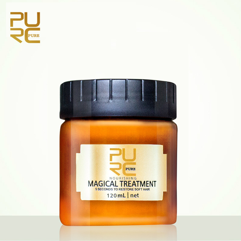 120ML PURC Magical treatment hair mask Nutrition Infusing Masque for 5 seconds Repairs hair damage restore soft hair