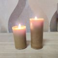 8 pieces/lot pure scented beeswax candle pillar 4cm*8cm