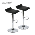 3 Piece Pub Stool Bar Table Set Hydraulic Seat Swivel Chairs Round Top Dining US