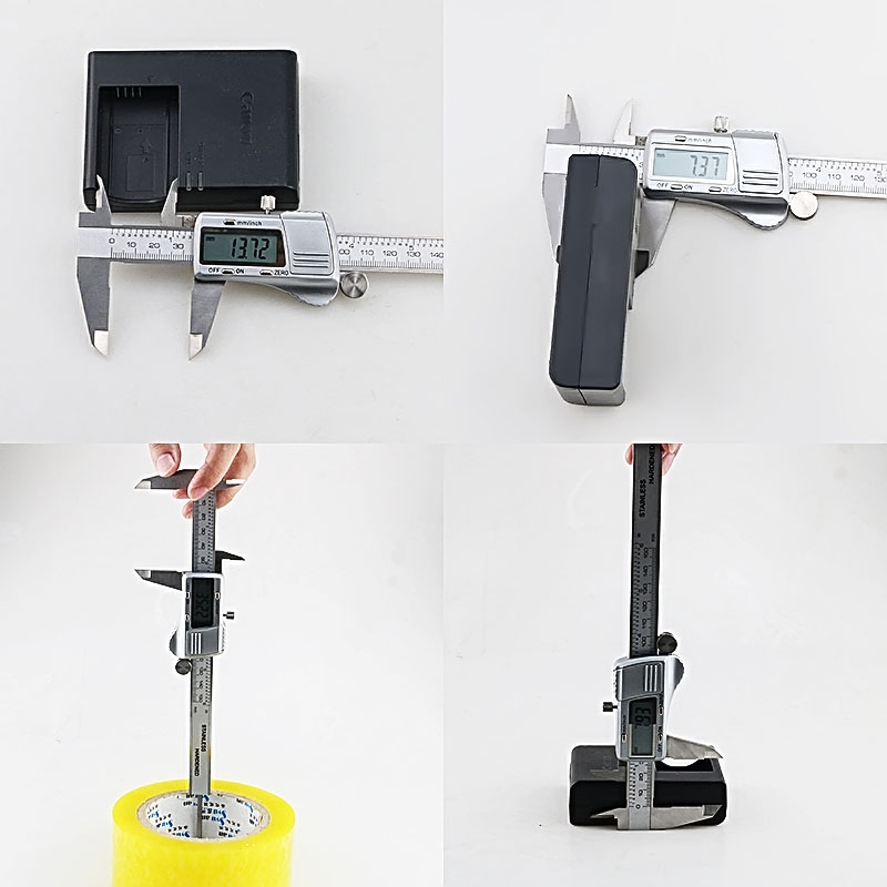 Industrial Digital Vernier Calipers LCD Caliper Gauge Electronic Measuring Stainless Steel Caliper 0-150 0-300 0-200mm