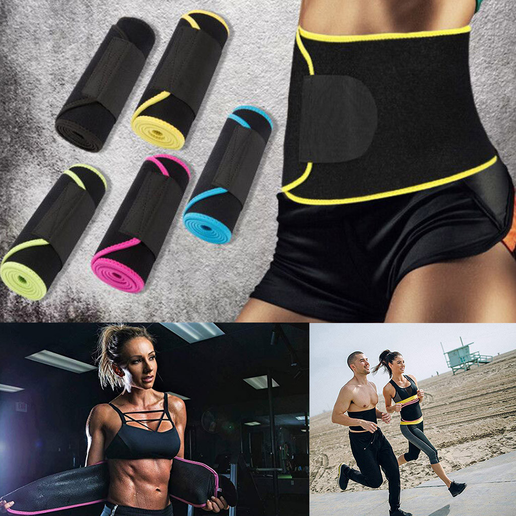 Waist Trimmer Belt Weight Loss Wrap Stomach Fat Burner Sauna Suit Trainer sweet sweat belt waist support ceinture sudation