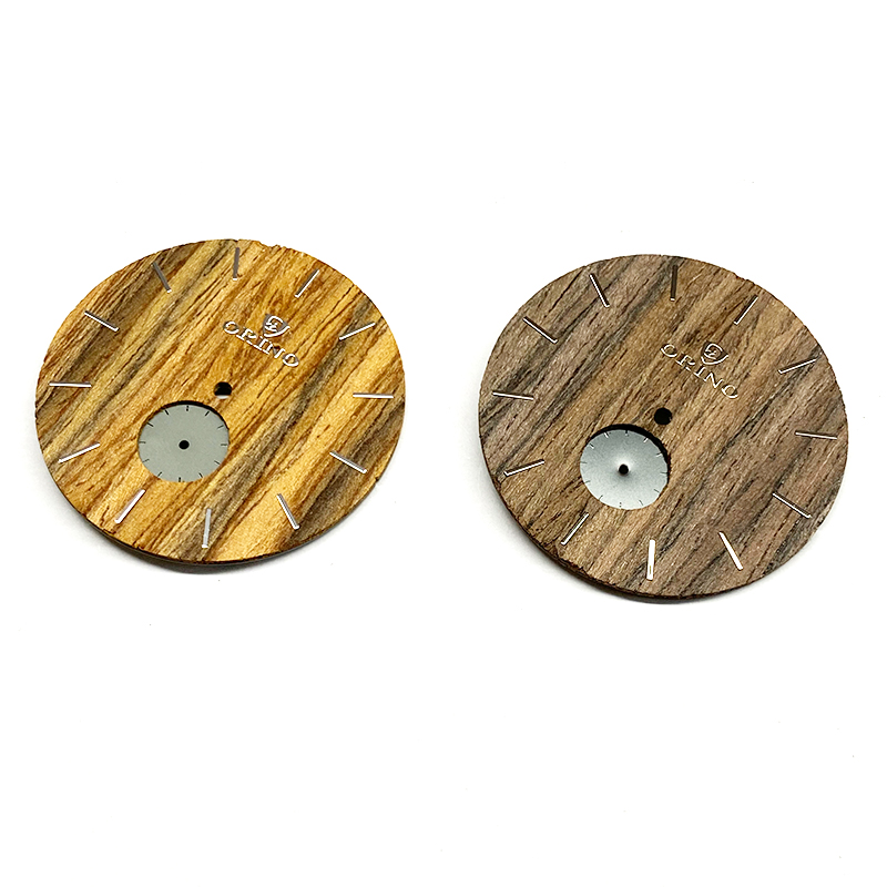 mosaic wood watch dial 