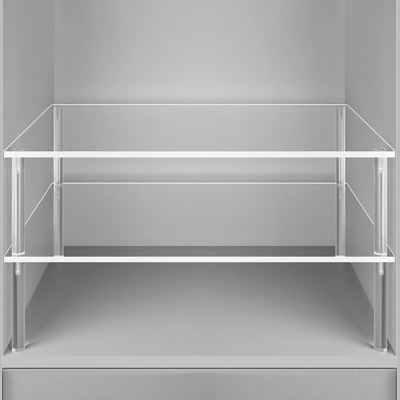 Acrylic Cabinet Shelf Organizer