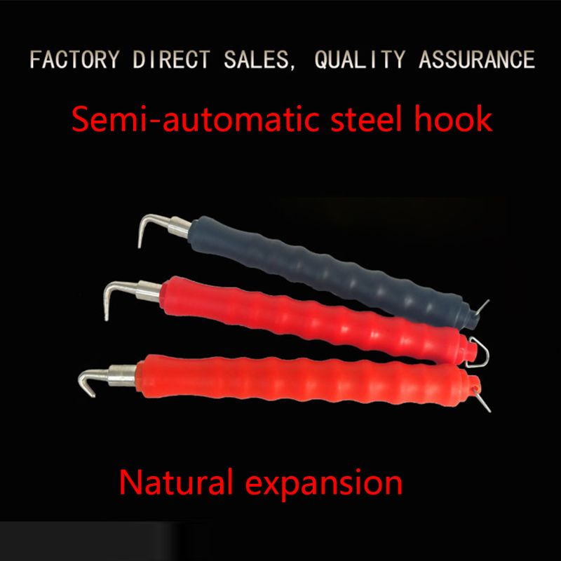 Steel Reinforcement Bar Semi Automatic Retractable Rebar Wire Tied Hook High Quality and Brand New