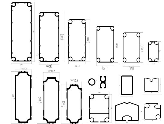 Aluminum Tent Profiles
