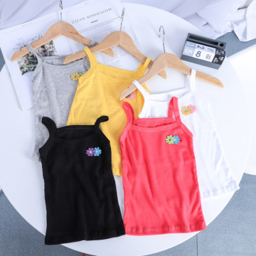 Girls Boys T-Shirts Tank Camisoles Children Tops Baby Children Clothes Cotton Kids Shirts Infant Clothing