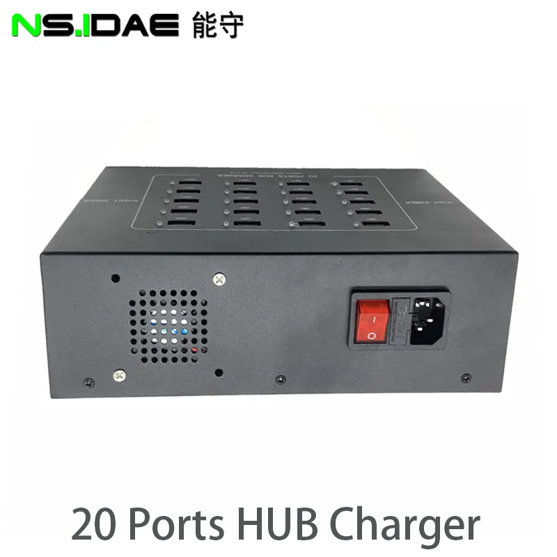 usb2.0 charging hub power-on display