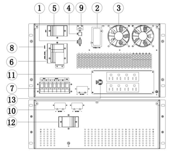 6KVA Online UPS