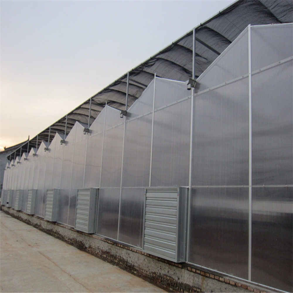 PC Board Multi-span Greenhouse
