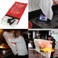 1M x 1M Sealed Fire Blanket Fighting Fire Extinguishers Tent Boat Emergency Blanket Survival Fire Shelter Safety Cover