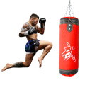 60cm-120cm Empty Boxing Sand Bag Hanging Kick Sandbag Boxing Training Fight Karate Punch Punching with Chain Hook Carabiner