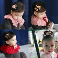 BalleenShiny 10PCS Headwear Set Baby Girls Cartoon Crown Princess Hairpins Box Children Kids Fashion Bowknot Flower Accessories
