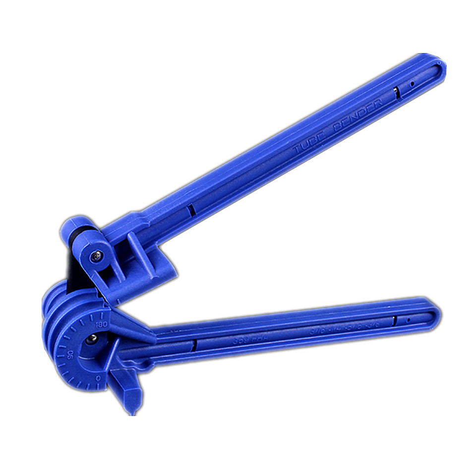YIKODA Pipe and Tube Bending Machine 0-180 Degrees Pipe Bender Inch 3/16"-1/4"-5/16"-3/8" Pipe Bending Manual Machine Tools