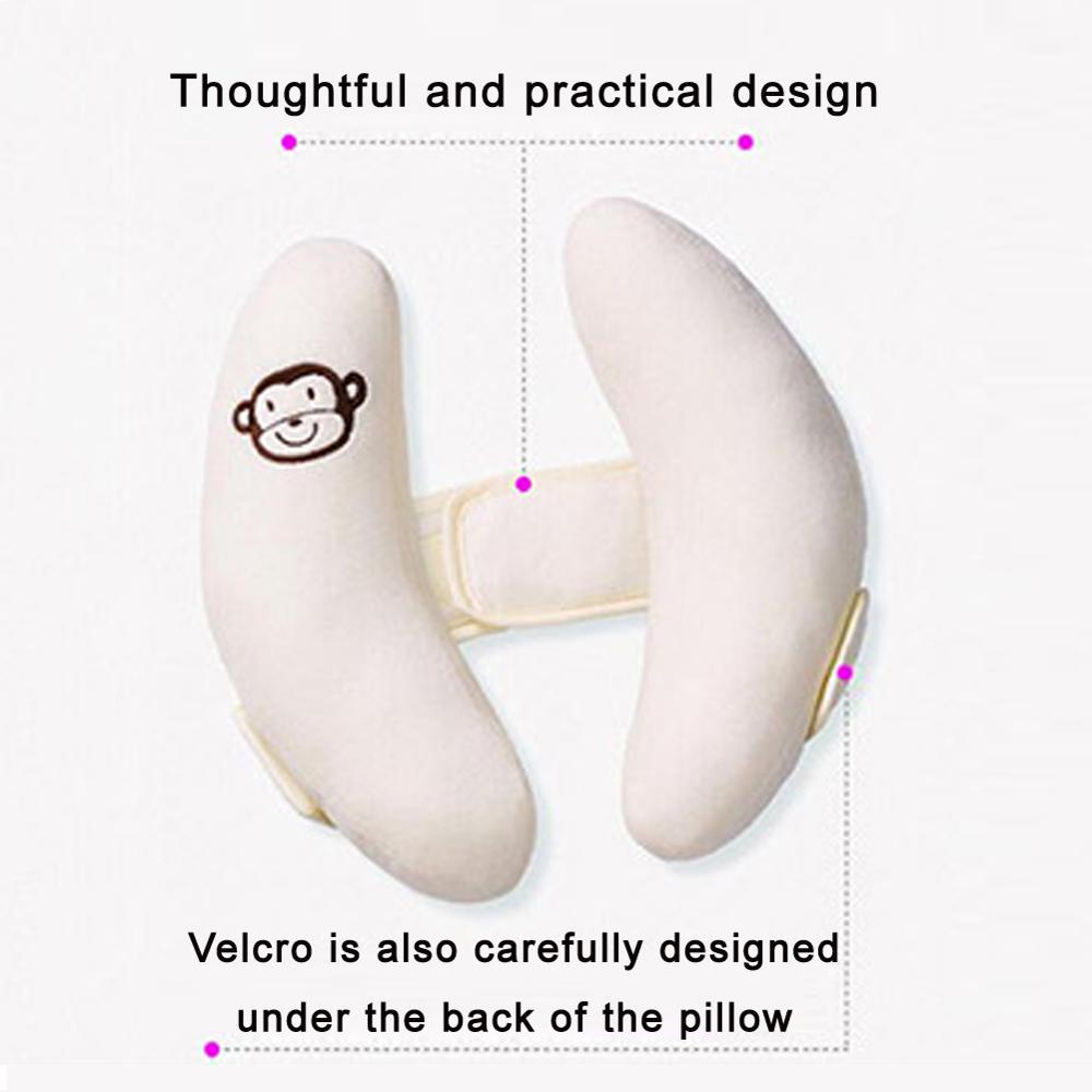 Adjustable Baby Head Neck Support Travel Car Seat Safety Pillow Cushion Banana U-Shape Stroller Head for Toddlers Infant Child