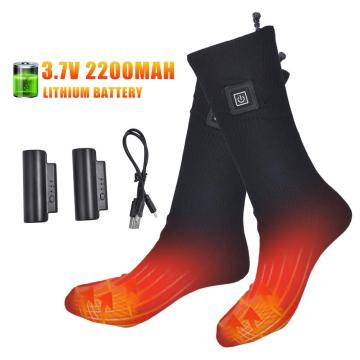 3.7V 3adjustable Warmer Socks Electric Heated Socks Rechargeable Battery For Women Men Winter Outdoor Skiing Cycling Sport Socks
