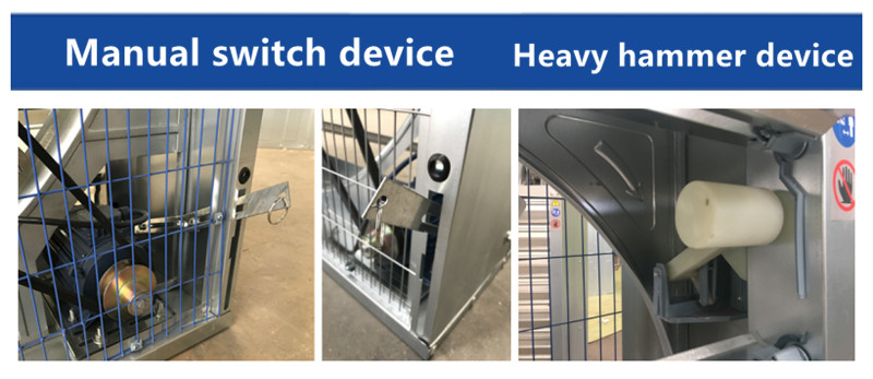 manual switch and hammer