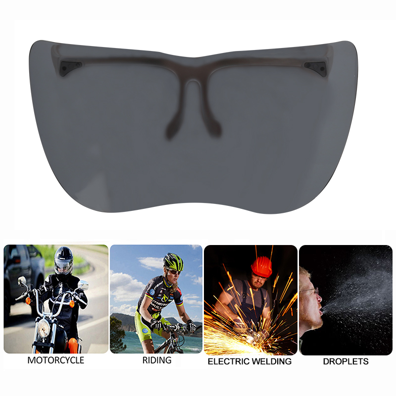 Oversized Outdoor Cycling Glasses Goggles Mirror Visor Wrap Shield MTB Bike Goggles Bicycle Sunglasses Sports Eyewear Goggles
