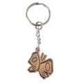 Fareast Hot Metal butterfly key chain