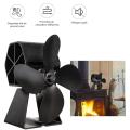 Thermal Power Fireplace Fan Heat Powered Stove Fan Hot Power Heat Furnace Fan For Wood Log Burner Fireplace