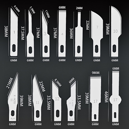 Hobby Knife Replacement Blades Supplier, Supply Various Hobby Knife Replacement Blades of High Quality