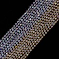 SS6-SS16 9 Meters Clear Silver Base Plating Sparse Glass AB Rhinestone Chain For DIY Jewelry Craft Apparel Sew On Accessories