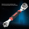 Multi-function Wrench 48-in-1 360 Degree 6-Point Tiger Wrench Car Repair Tools Adjustable Magic Wrench Spanner Tools Dropship