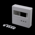 1PC 86 White Plastic Project Box Enclosure Case with Buttons Case for DIY LCD1602 Meter Tester With Button 8.6x8.6x2.6cm