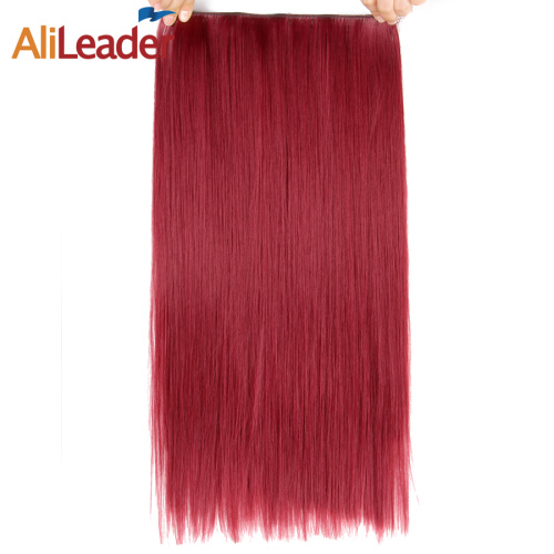 Silky Straight Long Hairpiece 5Clips In Hair Extension Supplier, Supply Various Silky Straight Long Hairpiece 5Clips In Hair Extension of High Quality