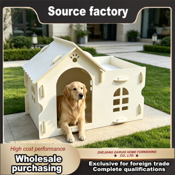 Durable Custom Pet Shelter with Waterproof Board Design
