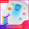 1Pc Flower Aromatic Toilet Gel Toilet Deodorant Cleaner Toilet Fragrance Remove Odors And Leave No Traces Toilet Cleaner