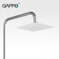 GAPPO Shower heads Square Rainfall shower heads Chrome bathroom faucet mixer shower faucets waterfall bathroom mixer