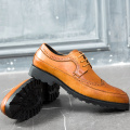 Men Leather Shoes Brogue Men Shoes Casual British Style Men Oxfords Fashion Brand Dress Shoes For Men Oxfords