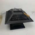 Modernisation Square BBQ Grill Outdoor Heater Garden Outdoor Fireplace Portable Fire Pit Contracted Barbecue Brazier Wood Stove