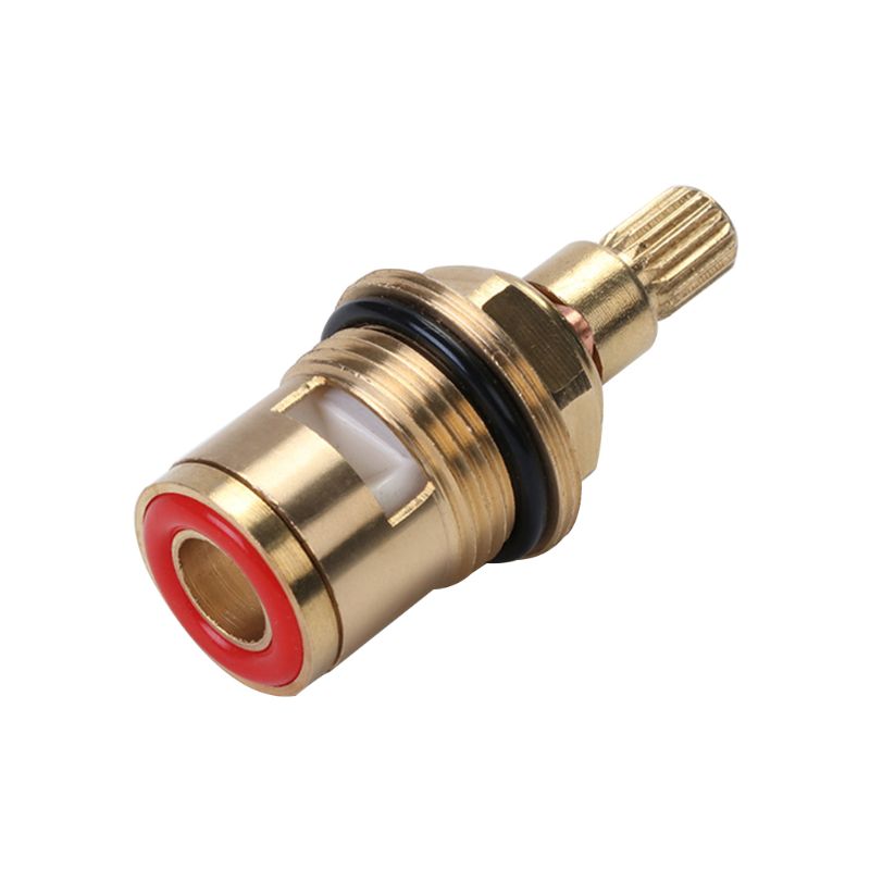 Brass Ceramic Tap Valve Faucet Cartridge Bathroom Hot Cold Water Mixer Valve