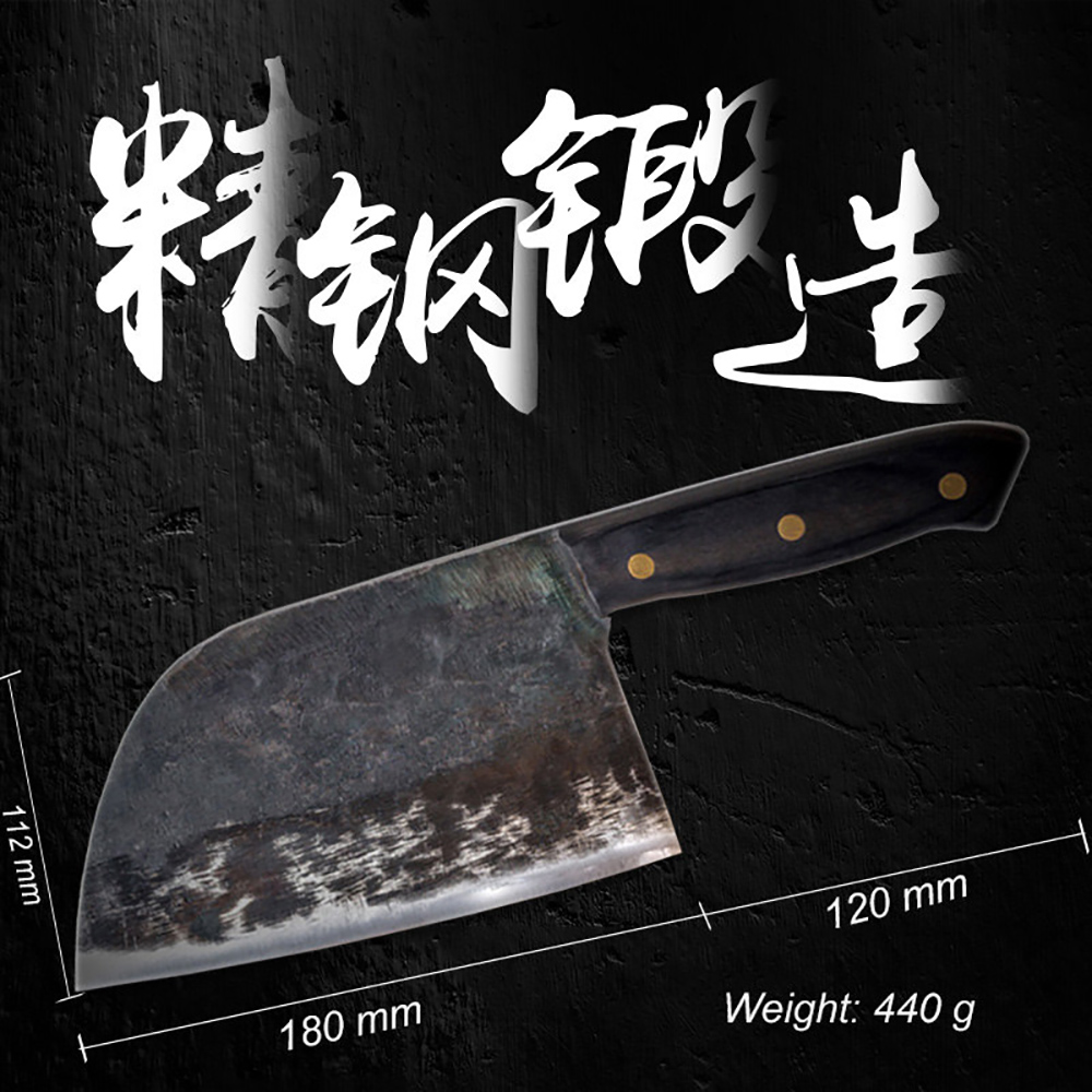 XITUO Handmade Forged Chef Knife High-carbon Clad Steel Chinese Cleaver Kitchen Knives Chopper Meat Slicing Nakiri Gyuto Tool CN