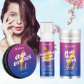 3pcs NEW Refreshing Hair Wax Cream Strong Hold Hair Finishing Anti-Frizz Fixative Hair Wax Stick Hair Styling Cream