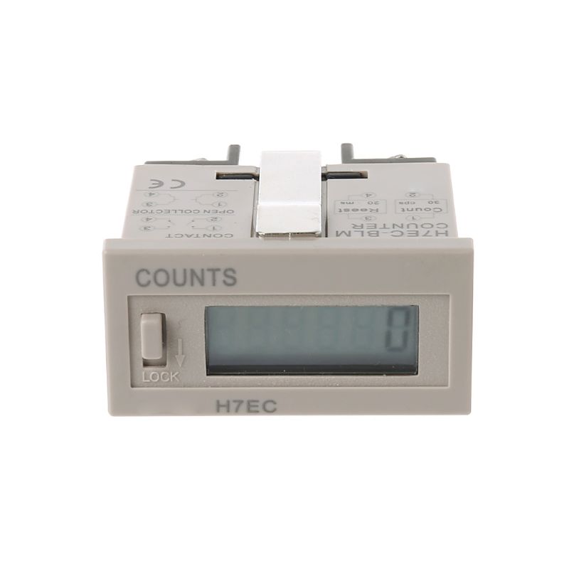 H7EC-6 Vending Digital Electronic Counter Count Hour Meter Omron Without Voltage