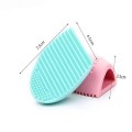 1PC New Cosmetics Makeup Brush Scrubber Board Silicone Makeup Brushes Cleaner Pad Mat Make Up Brush Cleaner Cleaning Tools