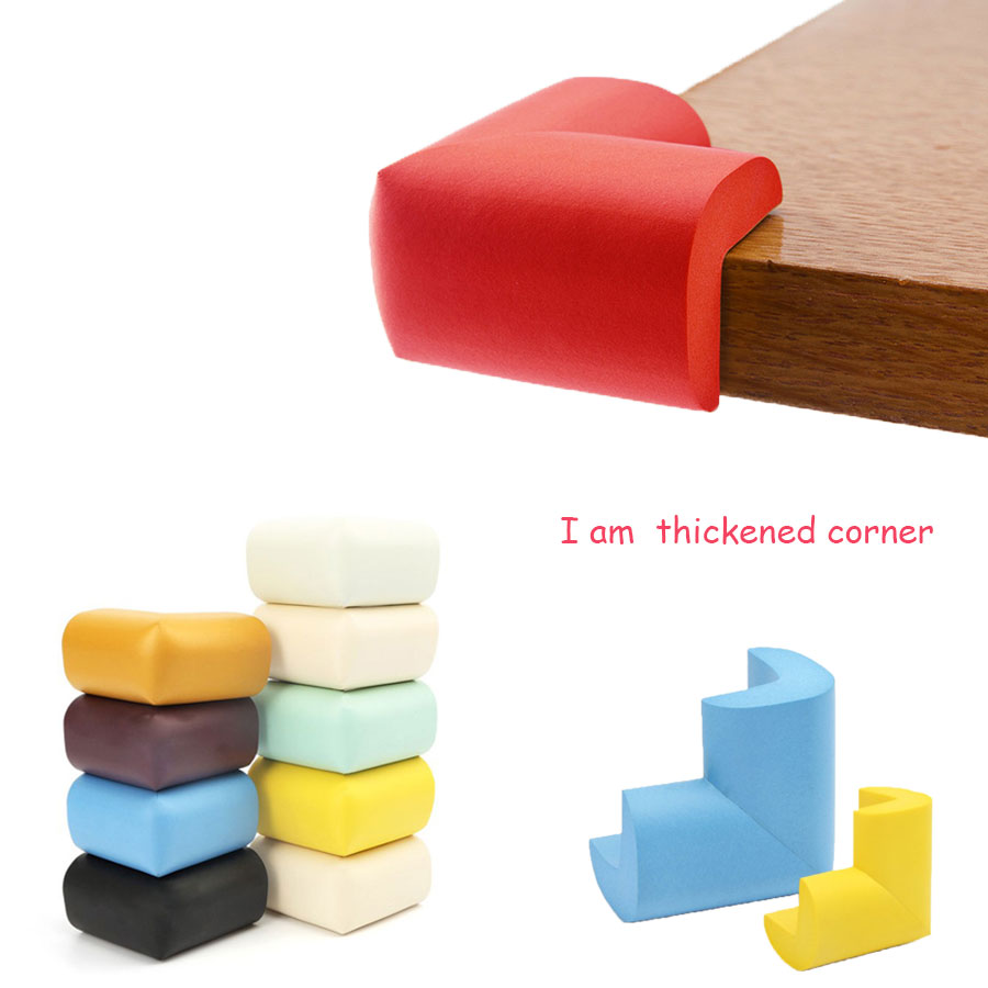 NEW!55*55mm Baby Corner Protector 4PCS Soft Table Desk Essential Protection For Children Corners Baby Safety Edge Corner Guards
