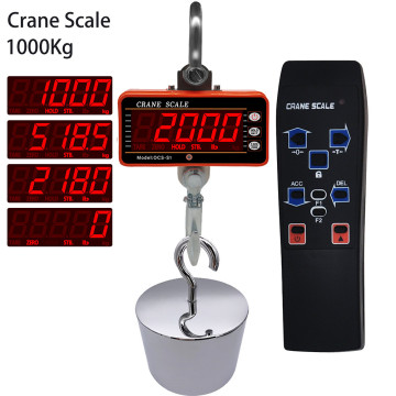 150kg/200kg/300kg/500kg/1000kg Hook Scale Crane Scales Hanging Balance Gram Kitchen Weighing Tool Fishing Steelyard 40%OFF