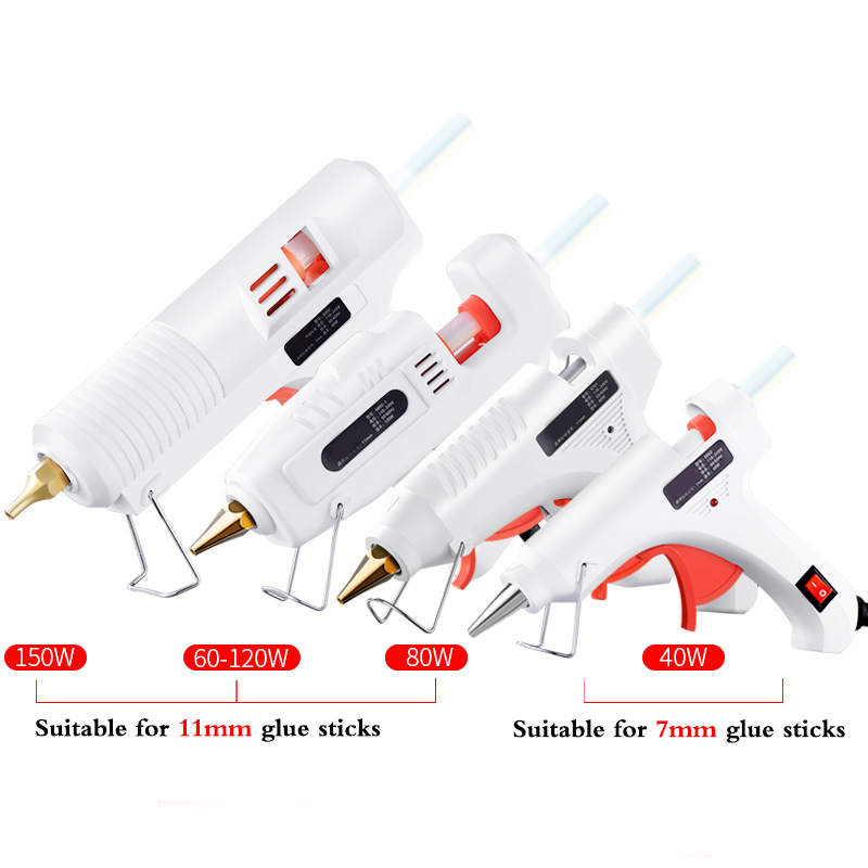 40-120W 220V Hot Melt Glue Gun DIY Professional High Thermo Mini Adhesive Glue gun Repair Heat Tools