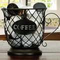 Newest Coffee Pod Holder Organizer Mug With Base K Cup Keeper Espresso Pod Coffee Capsule Kitchen Holder Storage Basket