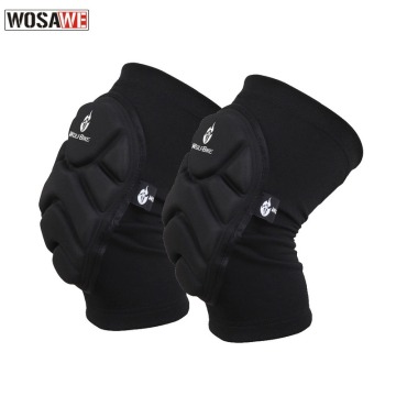 1 Pair Adults Soft Shockproof Knee Pads Volleyball Sports Roller Skating Skiing Knee Protector EVA Knee Brace Support Protection