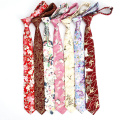 Floral Ties Brand for Men Causal Suit Cotton Tie 6cm Width Gravata Fashion Male Printed Bow Neck Ties Wedding Corbata Neckties
